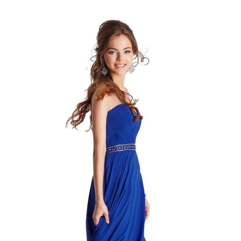 Clarisse Blue Short Formal Dress 129163